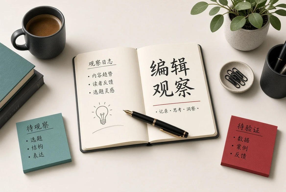 编辑观察栏目视觉