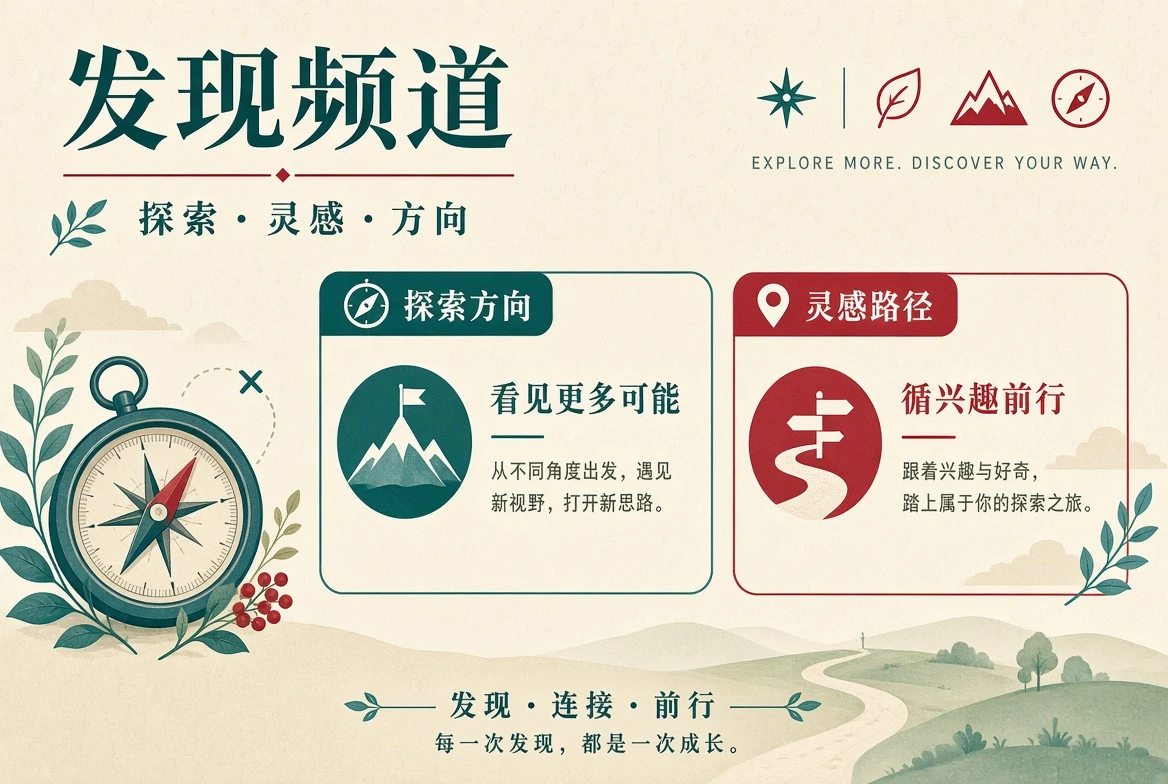 发现频道栏目视觉